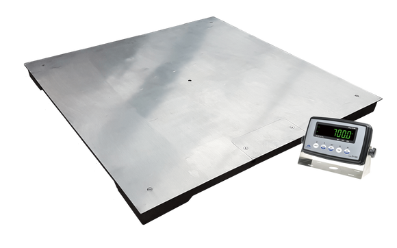 Balance de plancher 4 X 4 en acier inox Themis HDSS-5000